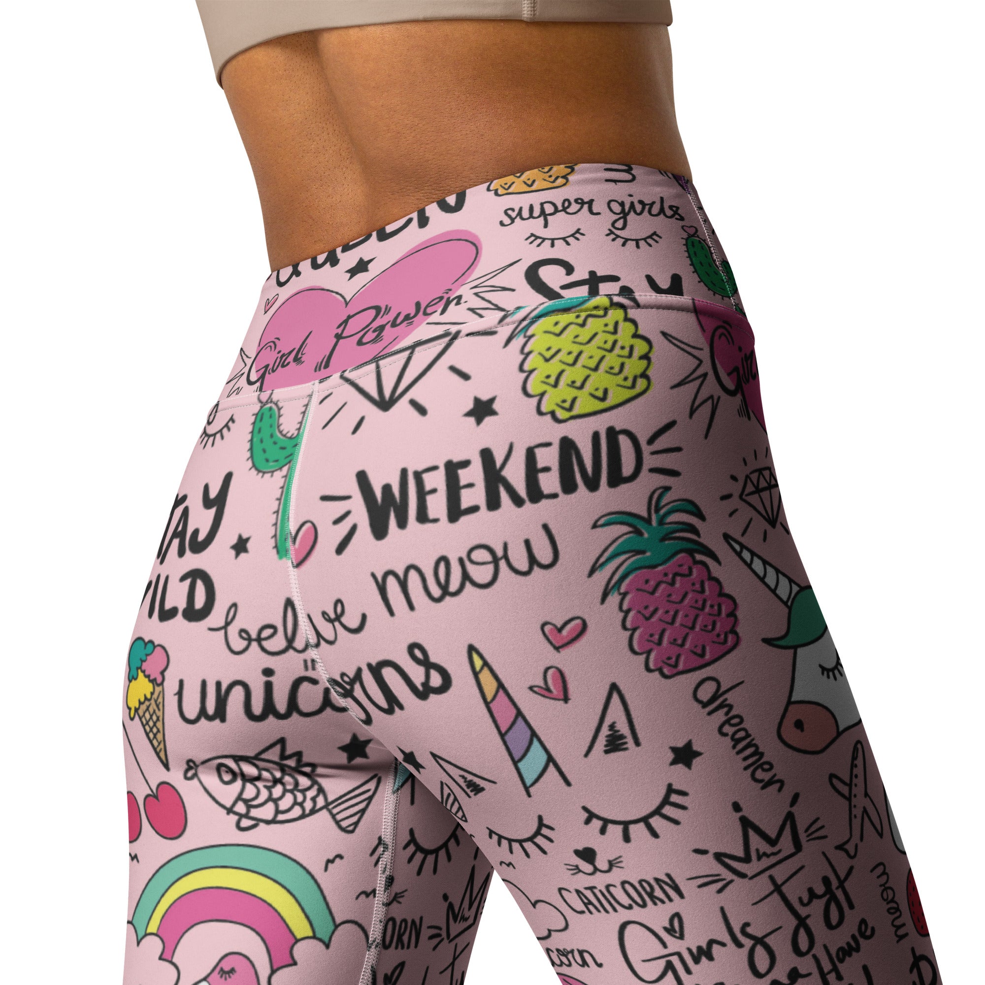 Be Badass Unicorn Leggings